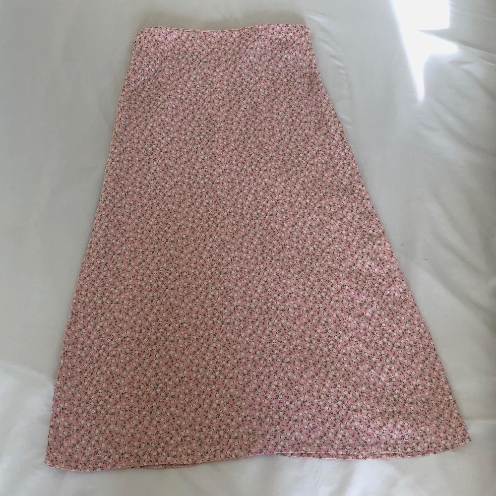 brandy melville midi skirt